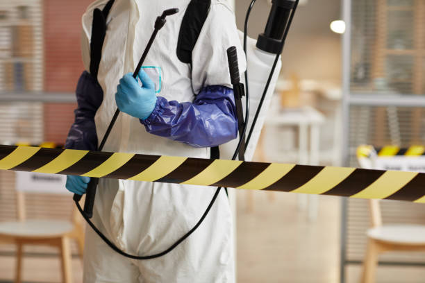 Professional Infectious Disease Decontamination technician working in Preston, CT